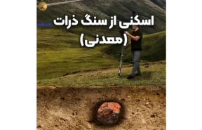 ارسالی مشتریان پویشگران شامل سنگ معدنی در ویژوالایزر