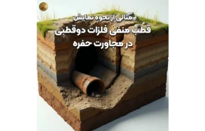 نحوه تصویردهی اسکنرها از فلزات آهنی در مجاورت یا روی حفره در ویژوالایزر